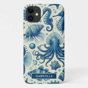  Sealife Animals Pattern Case-Mate iPhone Case