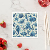 Sealife Animals Pattern Servet (Insitu)