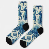 Sealife Animals Pattern Sokken (Links)