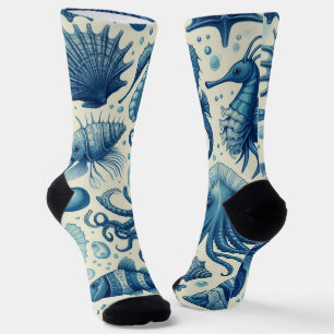 Sealife Animals Pattern Sokken