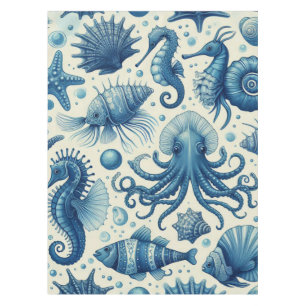 Sealife Animals Pattern Tafelkleed