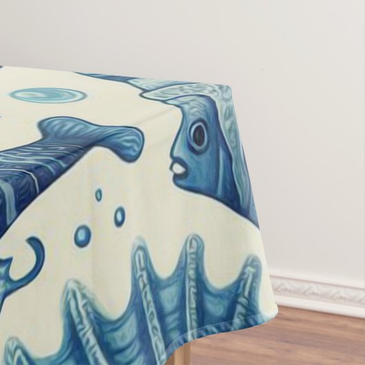 Sealife Animals Pattern Tafelkleed (Voorbeeld)