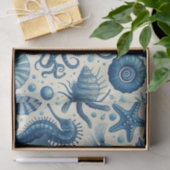  Sealife Animals Pattern Tissuepapier (Geschenk)