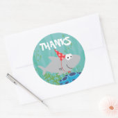 Sealife Aquarium Verjaardag Sticker (Envelop)