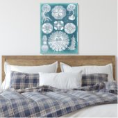 Sealife Blueprint IV Canvas Afdruk (Insitu (Slaapkamer))