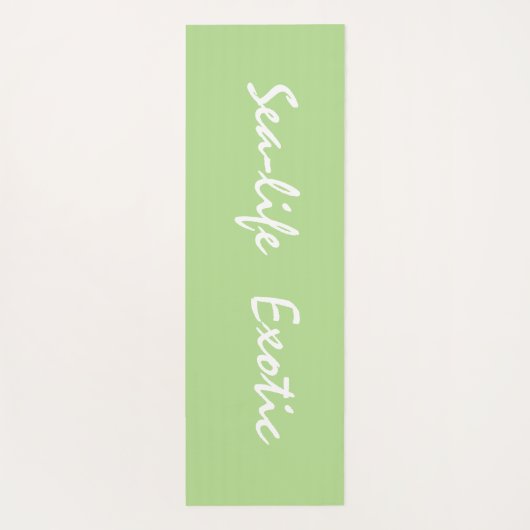 Sealife Exotic Yogamat (Achterkant)