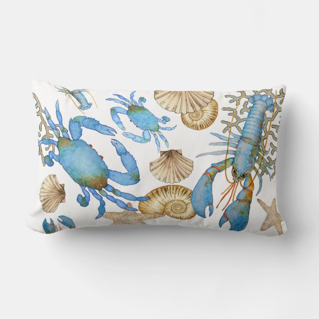 Sealife Melange Pillow Kussen (Voorkant)