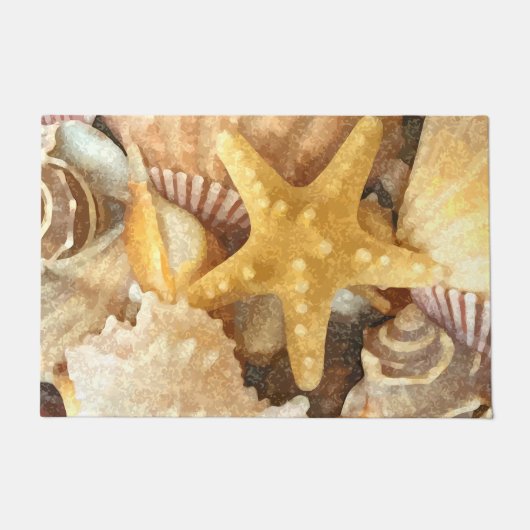 Sealife strand Thema Deurmat (Voorkant)