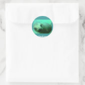 Sealion Ronde Sticker (Tas)