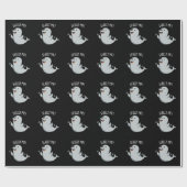 Seally Me Funny Seal Pun Dark BG Cadeaupapier (Vlak)