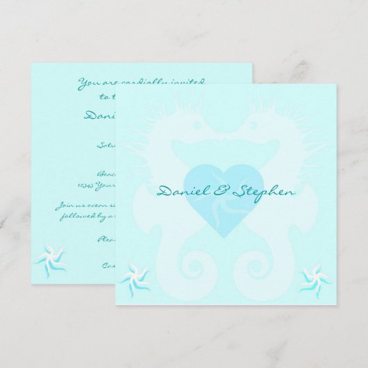 SeaLove Kaart (Voorkant / Achterkant)