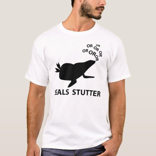 SEALS STUTTER T-SHIRT (Voorkant)