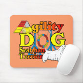 Sealyham_Terrier_Agility Muismat (Met muis)