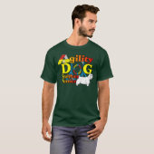 Sealyham_Terrier_Agility T-shirt (Voorkant volledig)