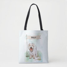 Sealyham Terrier Aquarel Gepersonaliseerde Hond