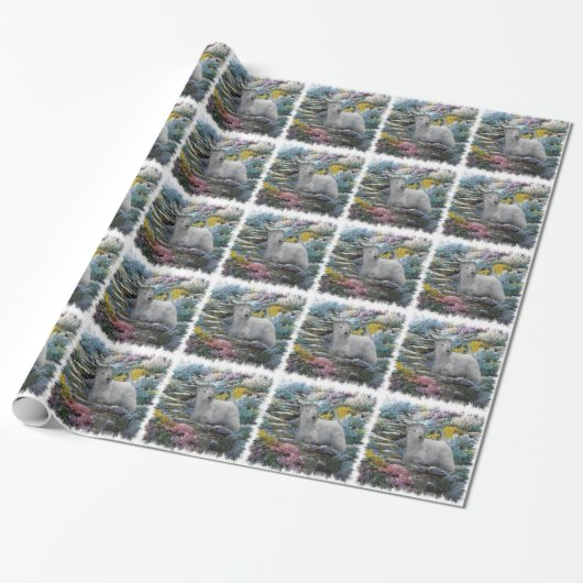 Sealyham Terrier Art Cadeaupapier (Uitgerold)