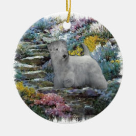 Sealyham Terrier Art Keramisch Ornament