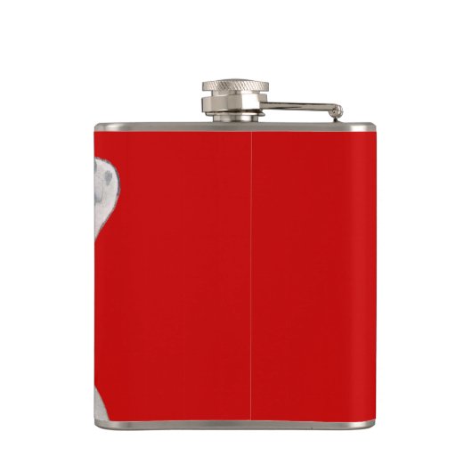 Sealyham Terrier Color Block Heupfles (Achterkant)