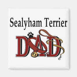 Sealyham Terrier Dad Gifts Magneet