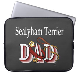 Sealyham Terrier Dad Laptop Sleeve