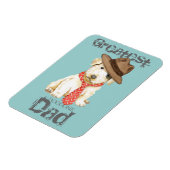 Sealyham Terrier Dad Magnet Magneet (Linkerzijde)