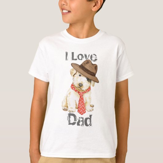 Sealyham Terrier Dad T-Shirt (Voorkant)