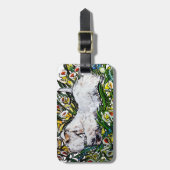 Sealyham Terrier Daffodils Bagagelabel (Voorkant verticaal)