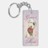 Sealyham Terrier Heart Ma Sleutelhanger (Voorkant Links)