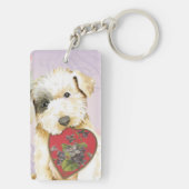 Sealyham Terrier Heart Ma Sleutelhanger (achterkant)