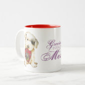 Sealyham Terrier Heart Ma Two-Tone Coffee Mok (Voorkant links)
