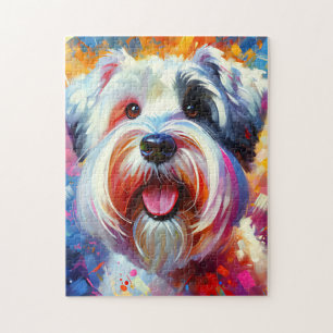 Sealyham Terrier Hond Acrylprint Geschenk voor hon Legpuzzel
