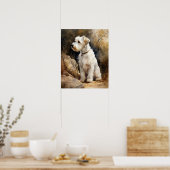 Sealyham Terrier Hondenkunst Print Poster (Keuken)