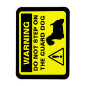 Sealyham Terrier Humoristische Guard Hond Waarschu Magneet (Verticaal)