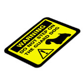 Sealyham Terrier Humoristische Guard Hond Waarschu Magneet (Linkerzijde)