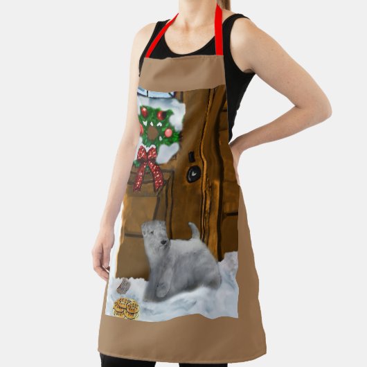 Sealyham Terrier-kerstcadeaus Schort (Insitu)
