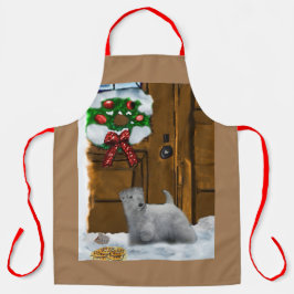 Sealyham Terrier-kerstcadeaus Schort