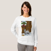 Sealyham Terrier-kerstcadeaus T-shirt (Voorkant volledig)