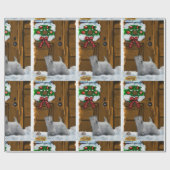 Sealyham Terrier Kerstmis Cadeaupapier (Vlak)