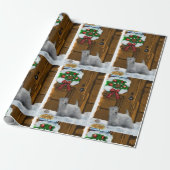 Sealyham Terrier Kerstmis Cadeaupapier (Uitgerold)