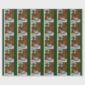 Sealyham Terrier Kerstmis Cadeaupapier (Vlak)