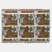 Sealyham Terrier Kerstmis Deken (Voorkant)