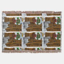 Sealyham Terrier Kerstmis Deken