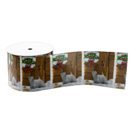 Sealyham Terrier Kerstmis Grosgrain Lint