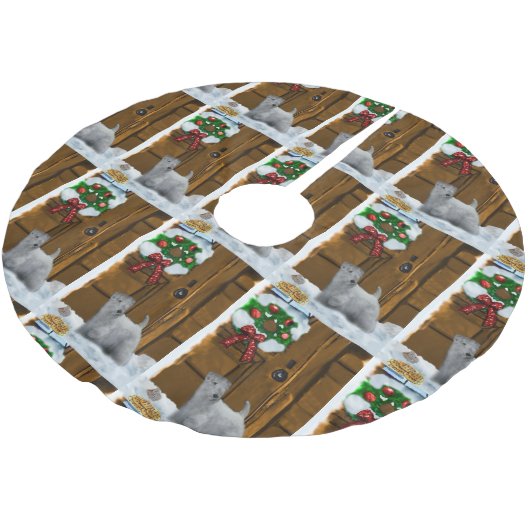 Sealyham Terrier Kerstmis Kerstboom Rok (Gekanteld)