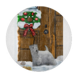 Sealyham Terrier Kerstmis Snijplank