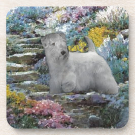 Sealyham Terrier Kunst Drankjes Onderzetter