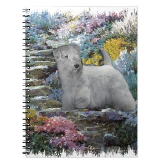 Sealyham Terrier Kunst Notitieboek (Voorkant)