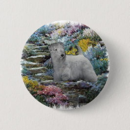 Sealyham Terrier Kunst Ronde Button 5,7 Cm