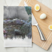 Sealyham Terrier Lovers Art Theedoek (Quarter Fold)