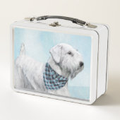 Sealyham Terrier Painting - Cute Original Dog Art (Voorkant)